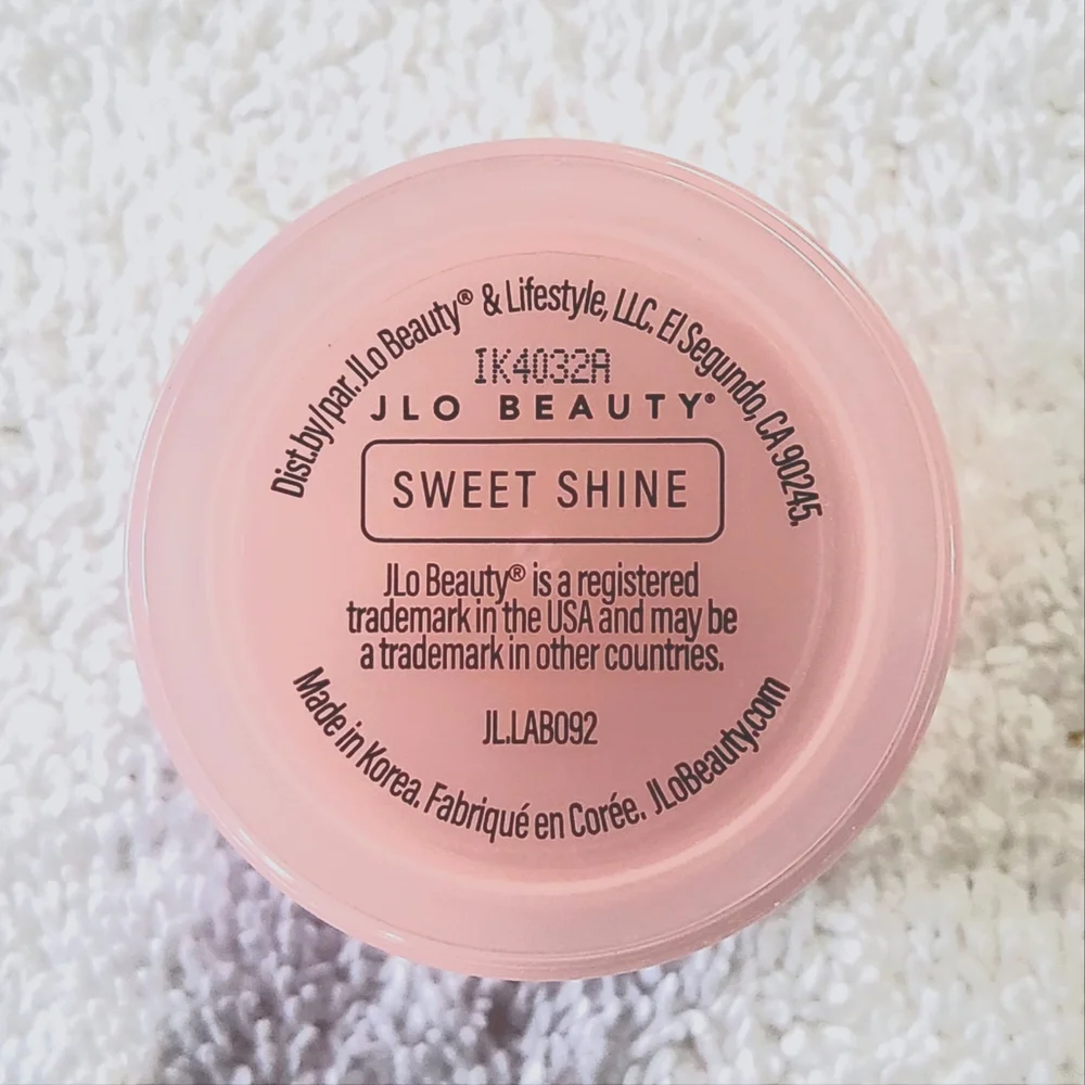 JLO BEAUTY BESO BALM Ultra-Hydrating Lip Mask in Sweet Shine 8ml BRAND NEW